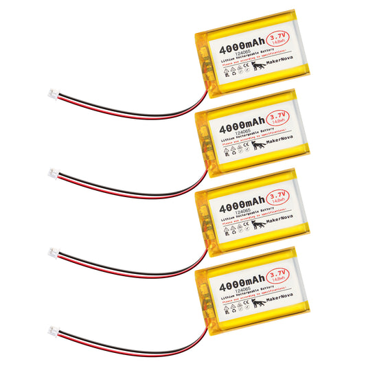 MakerNova 4000mAh LiPo Battery with JST 1.25