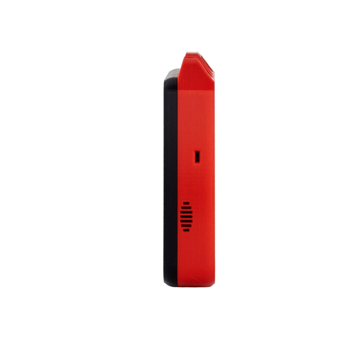 MakerNova Red Updated T-Deck Meshtastic case side with Speaker slot and Reset hole