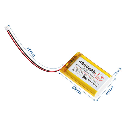 MakerNova 4000mAh LiPo Battery with JST 1.25