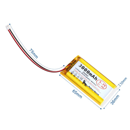 MakerNova 3000mAh LiPo Battery with JST 1.25