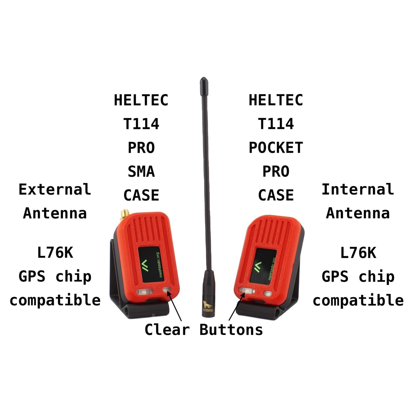 T114 V2.0 Pocket Pro Cases