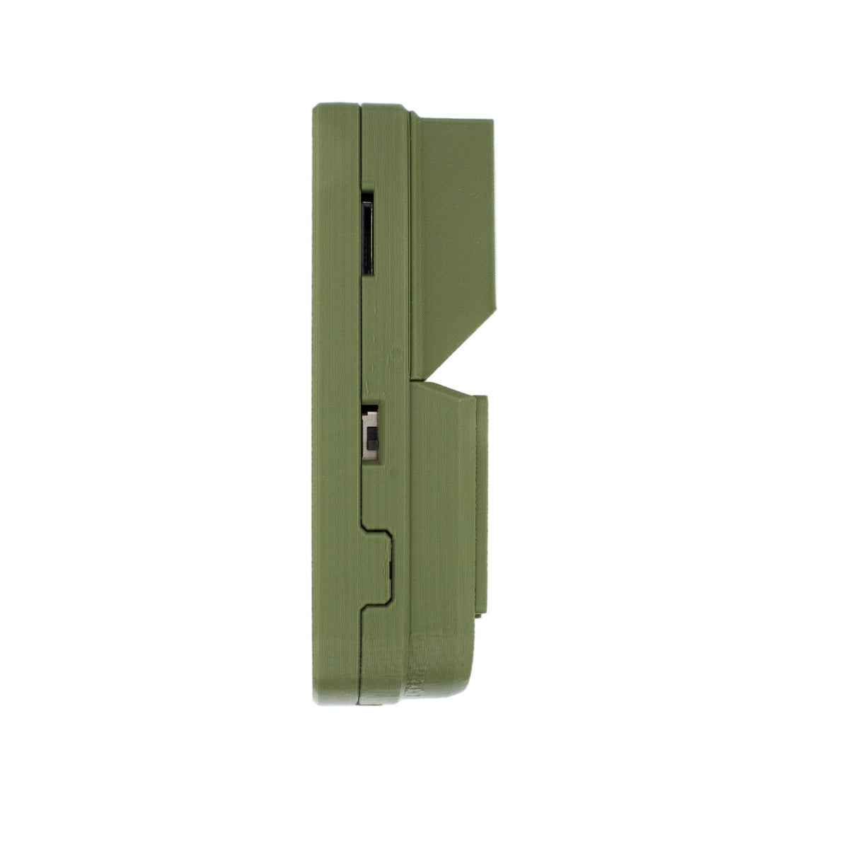 MakerNova rugged snap olive T-Deck Meshtastic case power switch and sd card slot