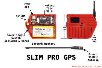 Heltec T114 V2.0 Slim Pro Case