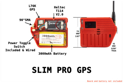 Heltec T114 V2.0 Slim Pro Case