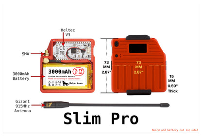 Heltec V3 Case Collection – Pocket, Slim & Pro Styles