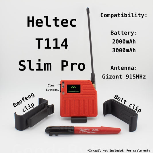 Heltec T114 V2.0 Slim Pro Case